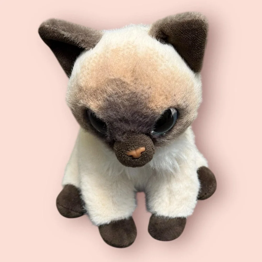 ZURU Pets Alive Junior Jiggly Pup Siamese Cat Plush Interactive Sound‎ Toy